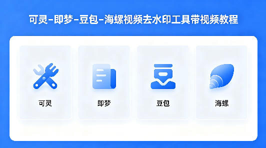 可灵–即梦–豆包–海螺视频去水印工具带视频教程-LanTi云网创
