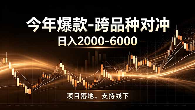 全新跨品种对冲模式上线！日稳定盈利 2000-6000，合规长久可批量放大-LanTi云网创