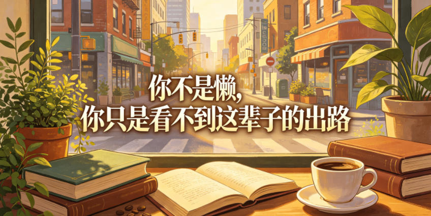 付费文章：你不是懒，你只是看不到这辈子的出路-LanTi云网创