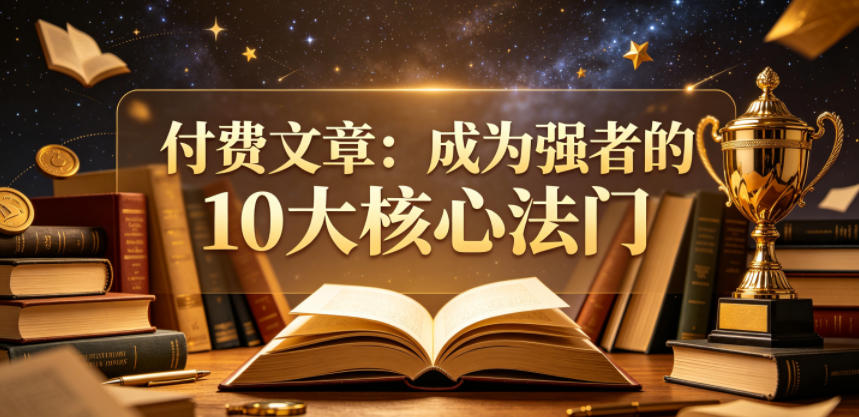 付费文章：成为强者的10大核心法门-LanTi云网创