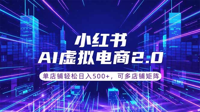 通过AI批量制作小红书笔记，挂载商品，轻松日入500+-LanTi云网创