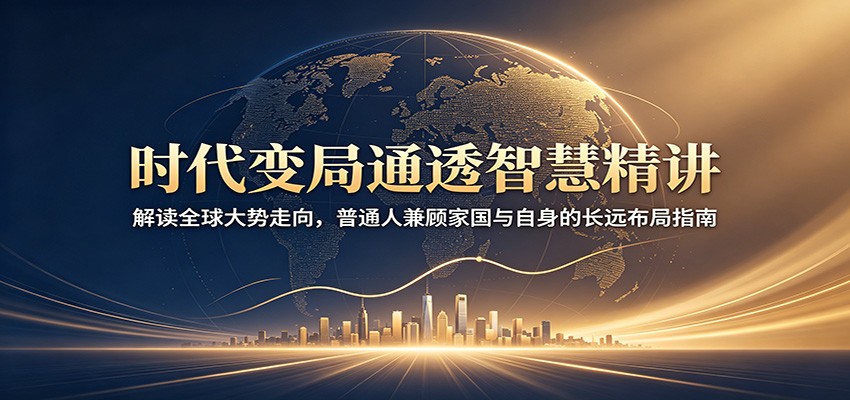 时代变局通透智慧精讲:解读全球大势走向,普通人兼顾家国与自身的长远布局指南-LanTi云网创