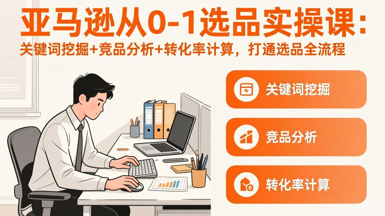 亚马逊从0-1选品实操课(更新3月-LanTi云网创
