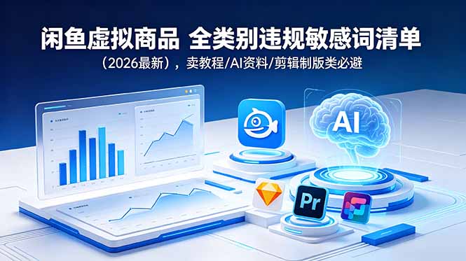 闲鱼虚拟商品 全类别违规敏感词清单(2026最新-LanTi云网创