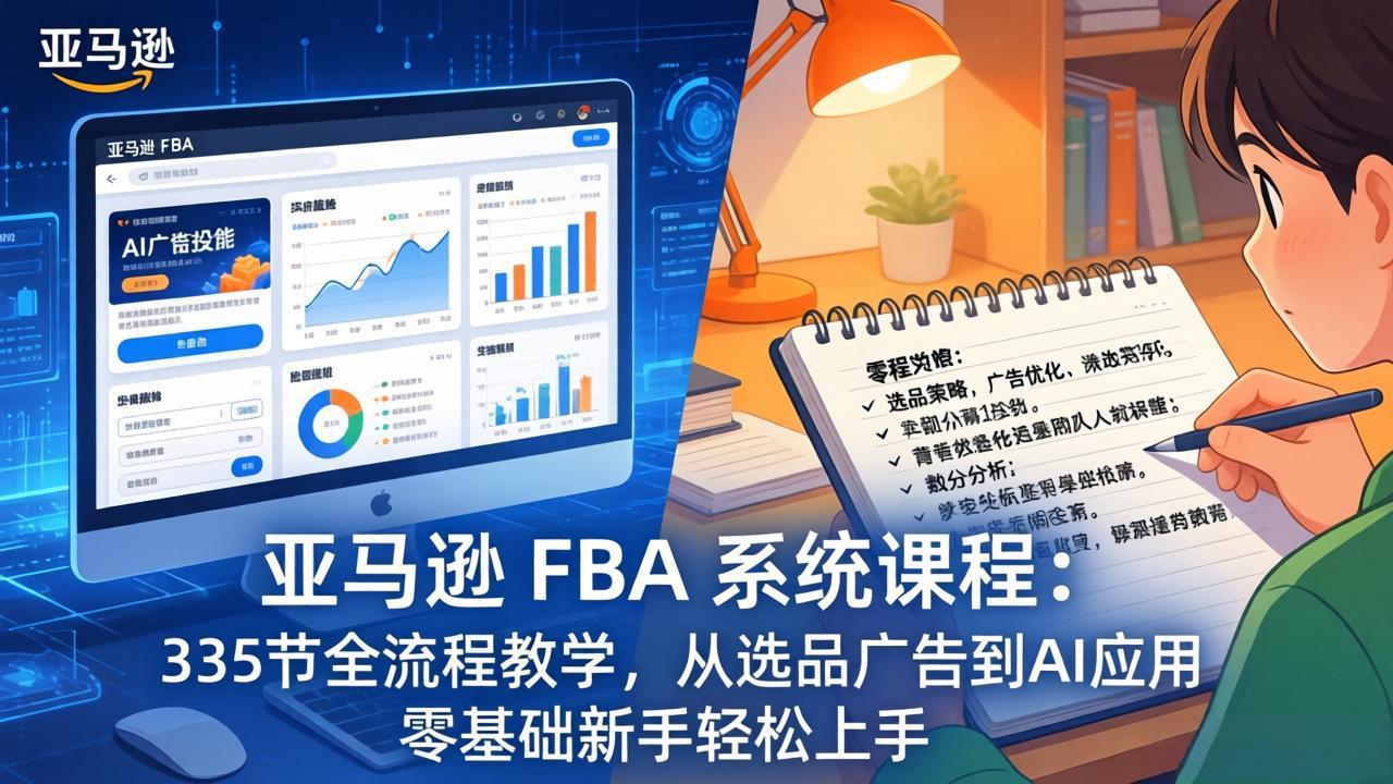 亚马逊 FBA 系统课程(更新26年3月-LanTi云网创