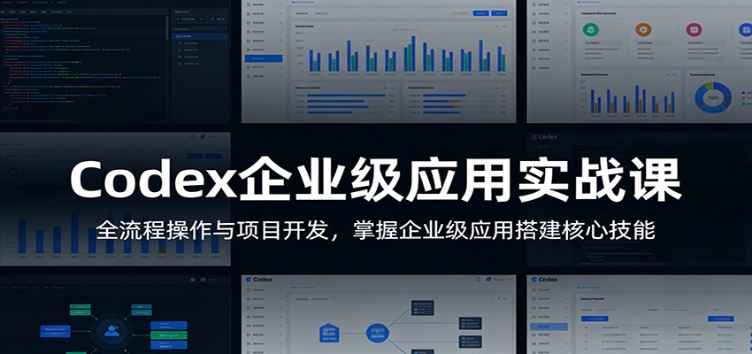 Codex企业级应用实战课：全流程操作与项目开发，掌握企业级应用搭建核心技能-LanTi云网创