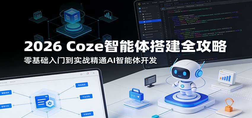 2026 Coze智能体搭建全攻略：零基础入门到实战精通AI智能体开发-LanTi云网创