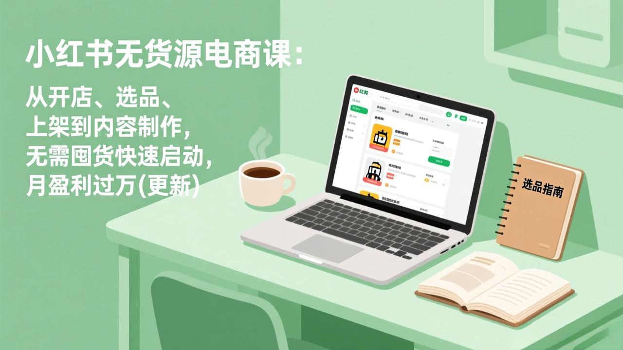 小红书无货源电商课(6月22更新-LanTi云网创