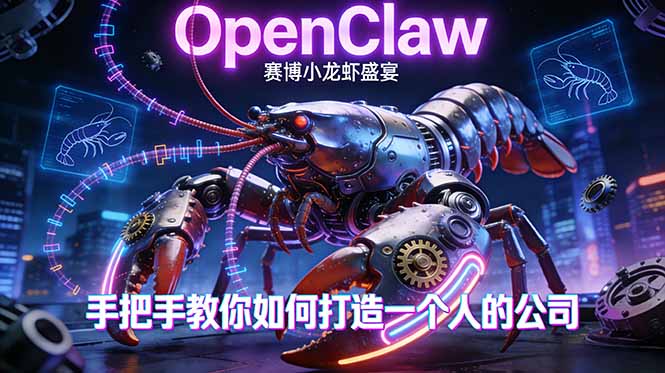 OpenClaw，小龙虾-从产品到爆款的成长之路，手把手教你如何打造一个人的公司-LanTi云网创