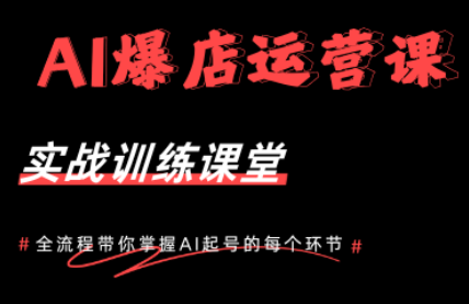 AI爆店运营，从0-1实体店流量起号课程-LanTi云网创