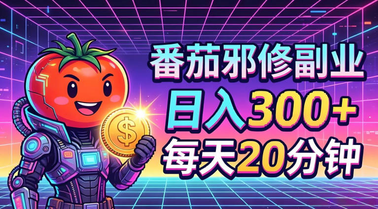 番茄小说撸金，日入300+，每天20分钟！五一必看，独家项目，副业小白友好，超级简单【揭秘】-LanTi云网创