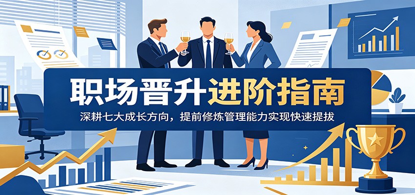职场晋升进阶指南:深耕七大成长方向,提前修炼管理能力实现快速提拔-LanTi云网创