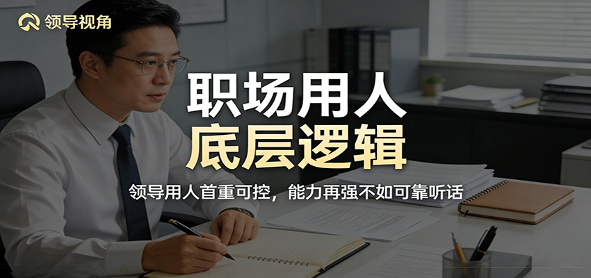 公众号付费文章：职场用人底层逻辑，领导用人首重可控，能力再强不如可靠听话-LanTi云网创