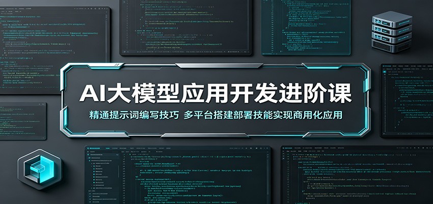 AI大模型应用开发进阶课：精通提示词编写技巧，多平台搭建部署技能实现商用化应用-LanTi云网创