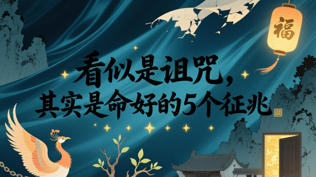 付费文章：看似是诅咒，其实是命好的5个征兆-LanTi云网创