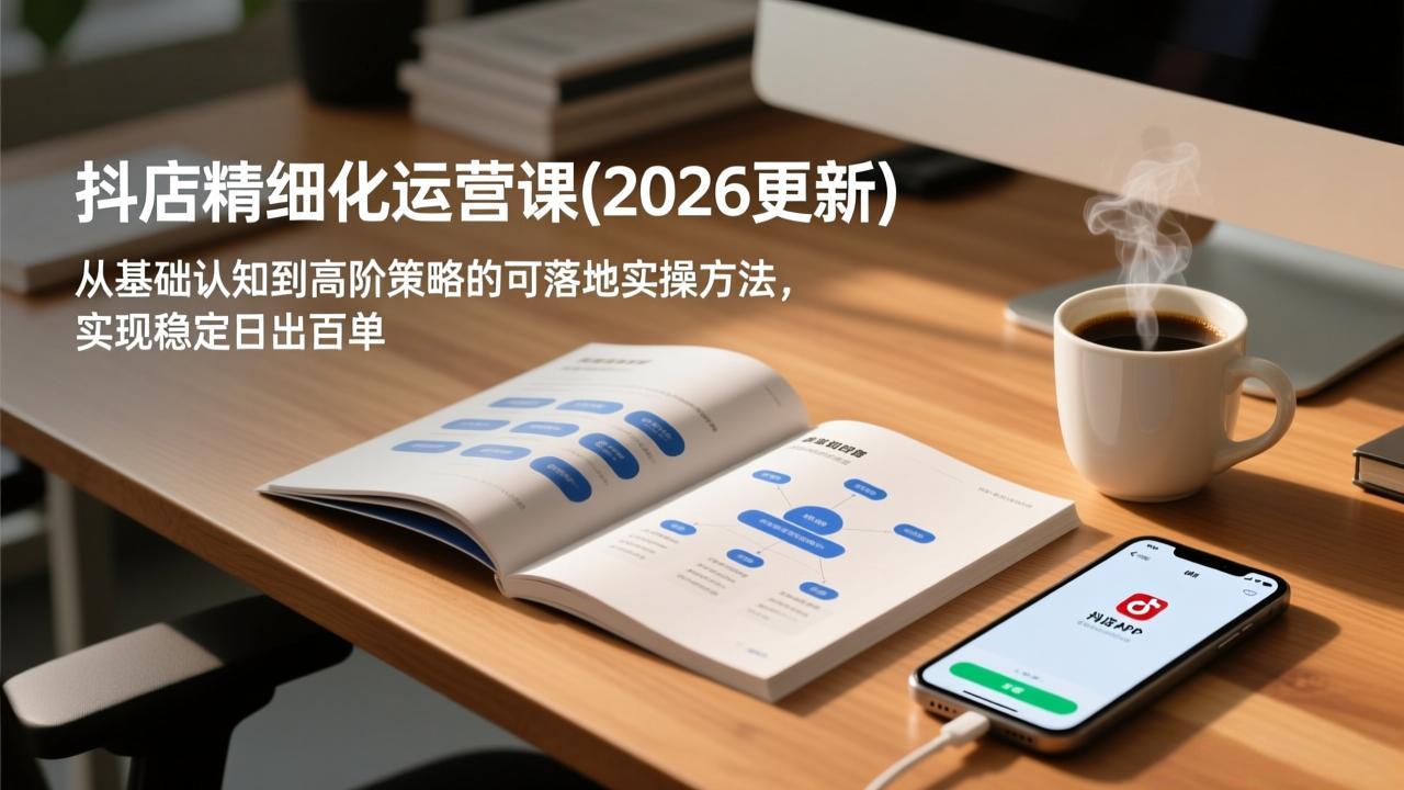 抖店精细化运营课(更新6月-LanTi云网创
