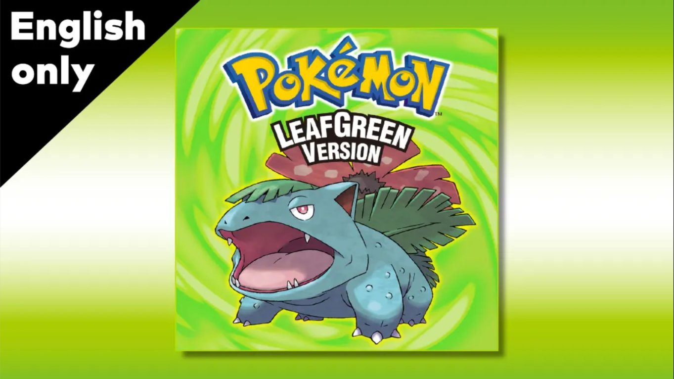 【美版】宝可梦叶绿 .Pokemon LeafGreen 中文汉化-LanTi云网创