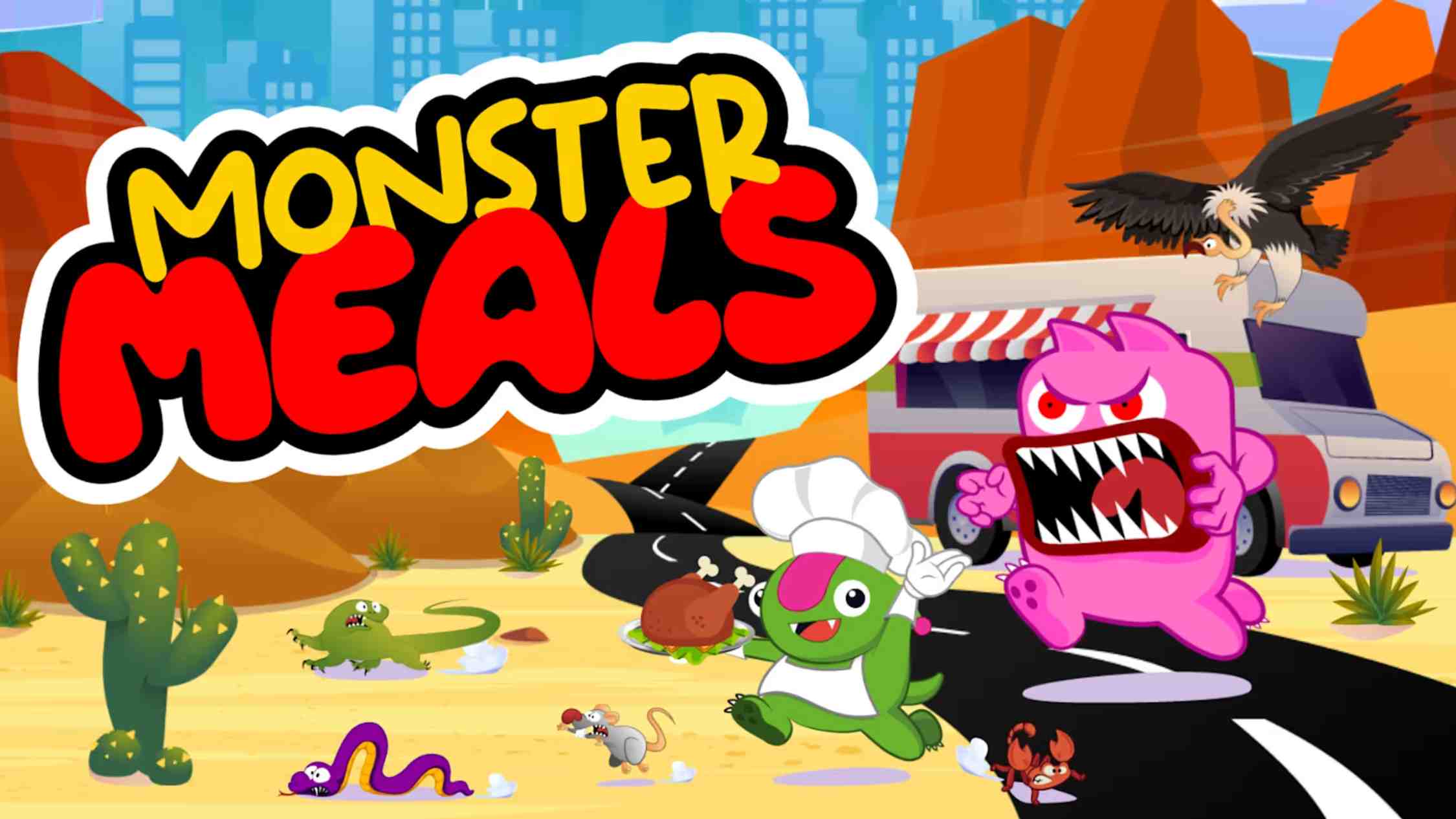 怪兽餐 .Monster Meals 英语-LanTi云网创