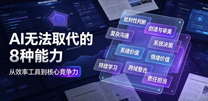 付费文章：AI无法取代的8种能力-LanTi云网创