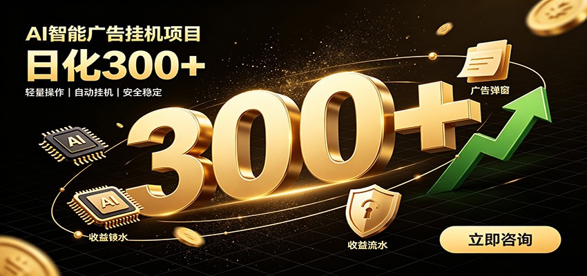 捡钱方法教学，AI广告全新玩法，月入过万无压力，适合各类人群兼职创业-LanTi云网创