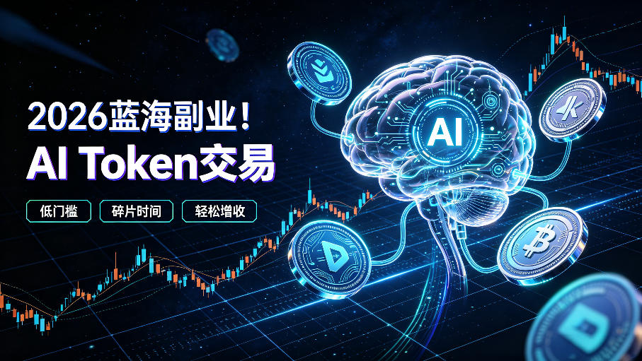 2026全新风口副业｜AI智能Token交易，空闲时间轻松 賺 收益，无需全天盯盘【揭秘】-LanTi云网创