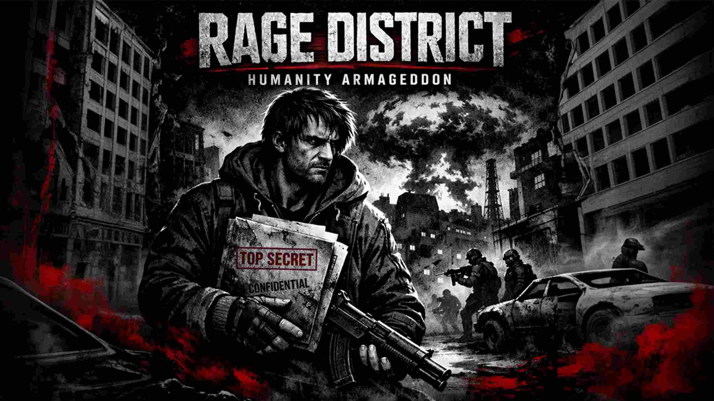 【美版】狂怒区 人类末日 Rage District – Humanity Armageddon 英语-LanTi云网创