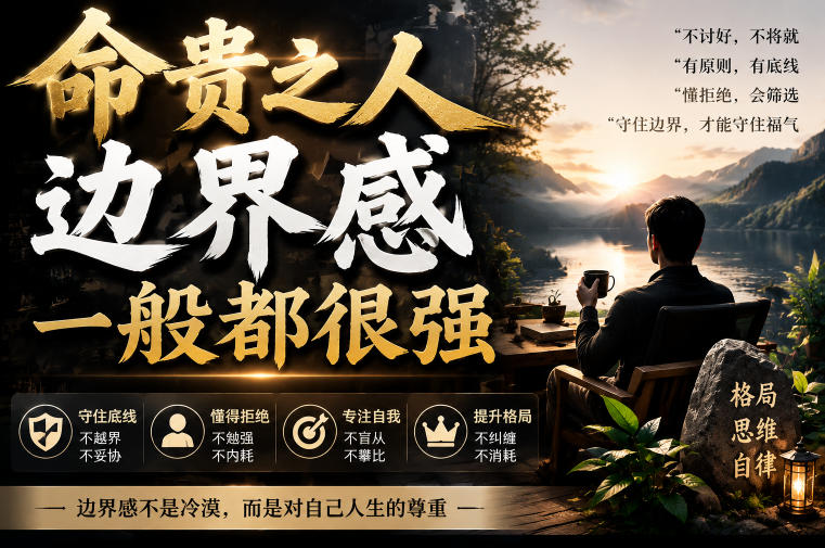 付费文章：命贵之人，边界感一般都很强-LanTi云网创