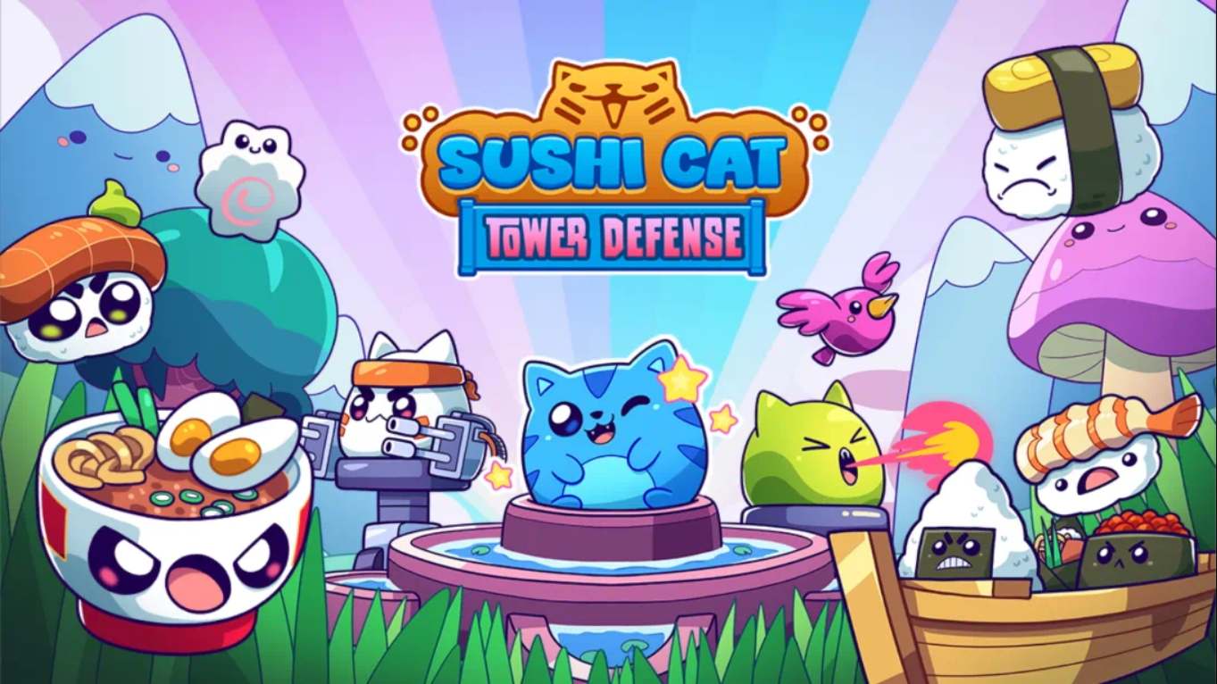 【美版】寿司猫塔防 .Sushi Cat Tower Defense 中文-LanTi云网创