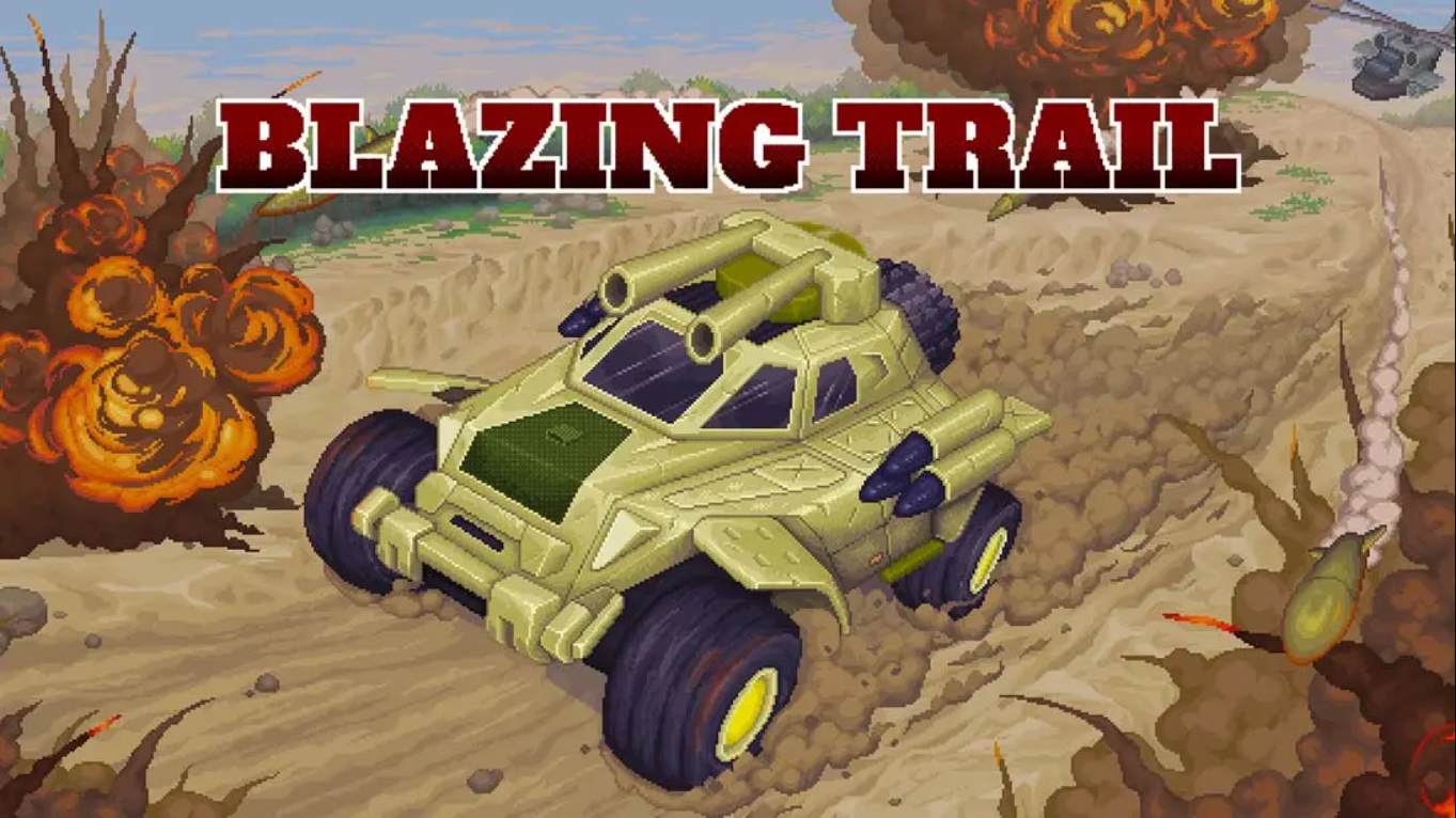 【美版】赤色要塞 炽热之路 .Blazing Trail 英语-LanTi云网创