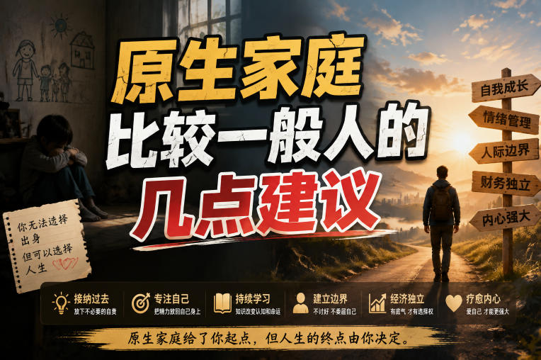 付费文章：给原生家庭比较一般人的几点建议-LanTi云网创