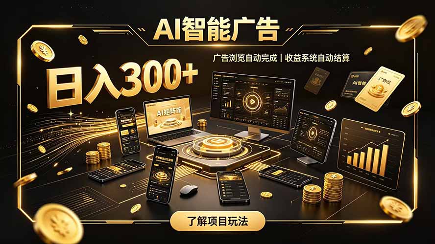 自研 AI 系统｜轻资产起步｜长期稳定收益｜宝妈 上班族轻轻松松日入300+-LanTi云网创