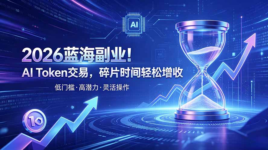 AI Token算力赛道！普通人可入局的数字副业-LanTi云网创