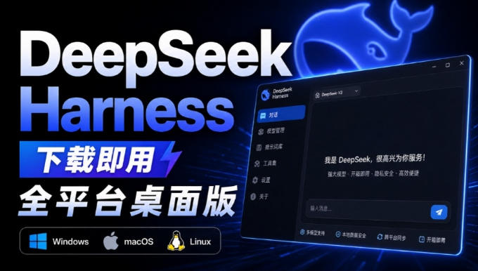 Github上近20万Stars，Harness现在可以双击运行使用了，Harness全平台桌面版-LanTi云网创
