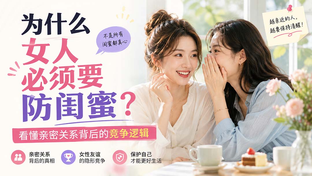 付费文章：为什么女人必须要防闺蜜？看懂亲密关系背后的竞争逻辑-LanTi云网创