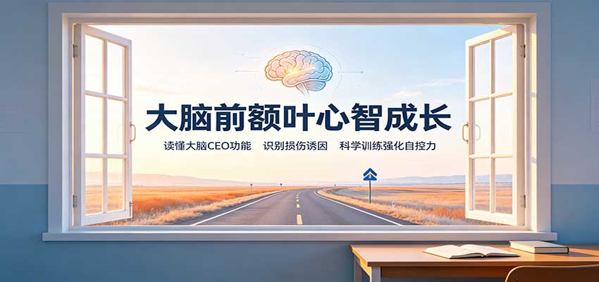 大脑前额叶心智成长：读懂大脑CEO功能，识别损伤诱因，科学训练强化自控力-LanTi云网创