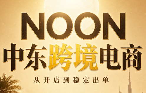 NOON中东跨境电商：从开店到稳定出单(更新2026)-LanTi云网创