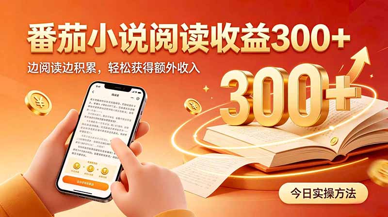 全自动番茄挂机玩法，日入300+边阅读边积累，轻松获得额外收入-LanTi云网创