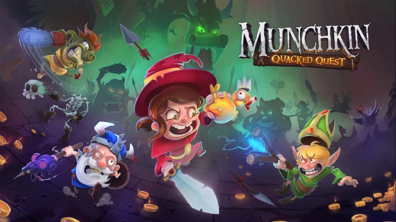 【美版】小白世纪：嘎嘎任务 Munchkin: Quacked Quest 英语-LanTi云网创