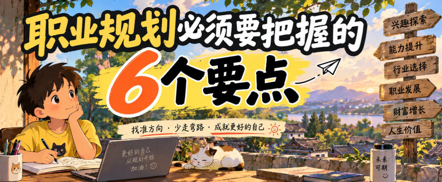 付费文章：职业规划必须要把握的6个要点-LanTi云网创