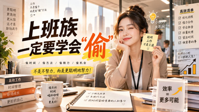 某社群精选付费文：上班族一定要学会“偷“-LanTi云网创