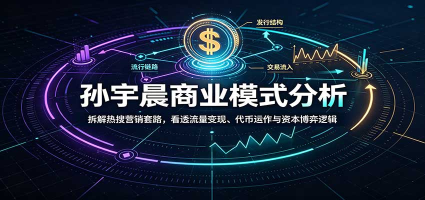 孙宇晨商业模式分析：拆解热搜营销套路，看透流量变现、代币运作与资本博弈逻辑-LanTi云网创