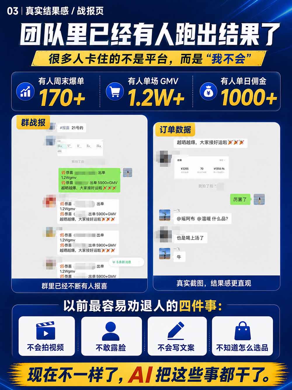 图片[5]-2026视频号AI爆品带货训练营-9月开课｜不露脸不直播，AI做视频发视频号，有人下单，你赚佣金，轻松单日佣金1000+-LanTi云网创