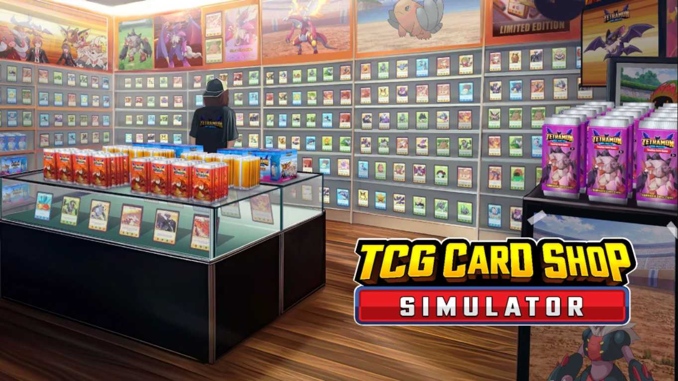 【美版】集换式卡牌商店模拟器 TCG Card Shop Simulator 中文-LanTi云网创