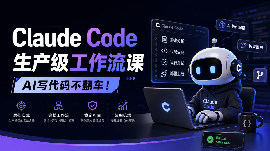 Claude Code生产级工作流课，AI写代码不翻车！【原创双语字幕】-LanTi云网创