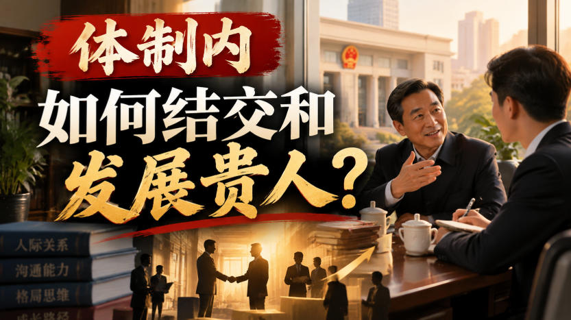 某公众号付费文章：体制内，如何结交和发展贵人?-LanTi云网创
