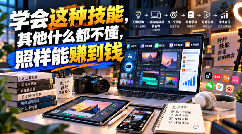 某公众号付费文章：学会这种技能，其他什么都不懂，照样能賺到钱-LanTi云网创