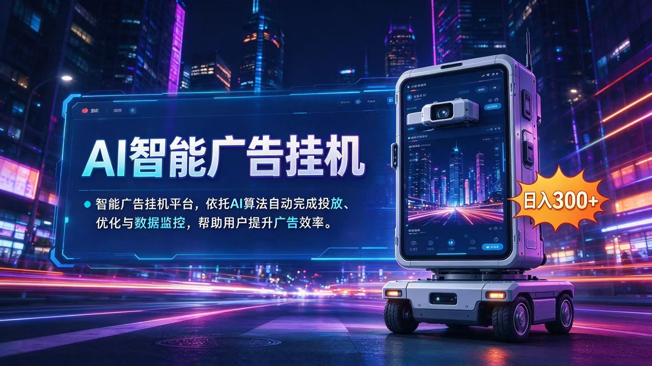 AI 智能广告挂机｜AI 自动运行，轻松托管广告任务-LanTi云网创