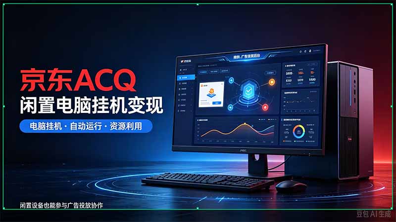 京东ACQ是什么？闲置电脑挂机采集项目拆解-LanTi云网创