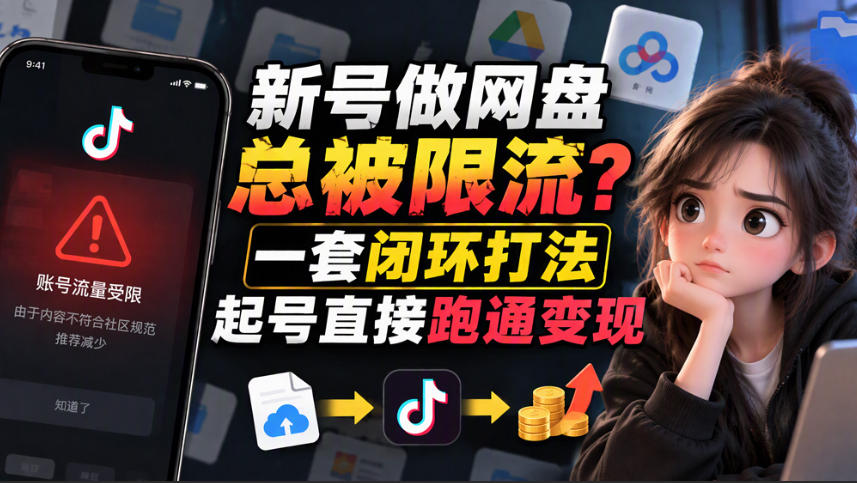 小白新号过限流：别发链先养号，12步SOP直接抄-LanTi云网创