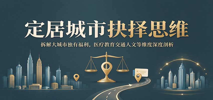 定居城市抉择思维：拆解大城市独有福利，医疗教育交通人文等维度深度剖析-LanTi云网创